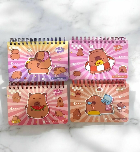 ORGANIZADOR SEMANAL CAPIBARA 15X21CM