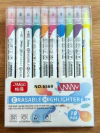SET DE 10 RESALTADORES LARGOS CON BORRADOR (6569) - comprar online