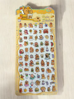 PLANCHA DE STICKER 3D PERSONAJES - Arte y Esencias Mayorista