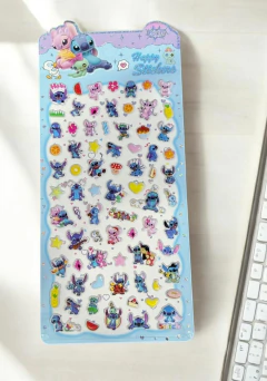 PLANCHA DE STICKER 3D PERSONAJES - tienda online