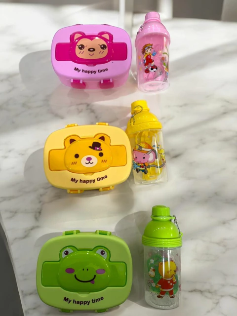 SET LUNCHERA + BOTELLA ANIMALITOS (7610) - comprar online