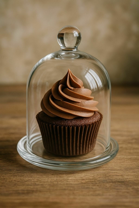 PORTA CUPCAKE/MINI CAKE DE VIDRIO (23DZ) - comprar online