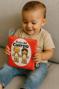 LIBRITO DIDÁCTICO SENSORIAL DE TELA - tienda online