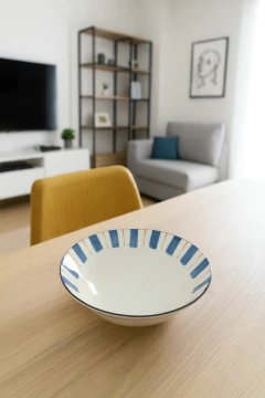 BOLWS ENSALADERA CONICA PORCELANA CON DISEÑ0 - Arte y Esencias Mayorista