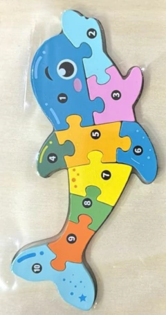 ROMPECABEZAS DIDÁCTICOS CON NÚMEROS - comprar online