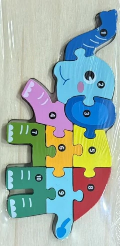 ROMPECABEZAS DIDÁCTICOS CON NÚMEROS - tienda online