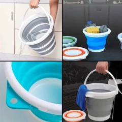 BALDE PLEGABLE BICOLOR 5 LITROS (3037) en internet