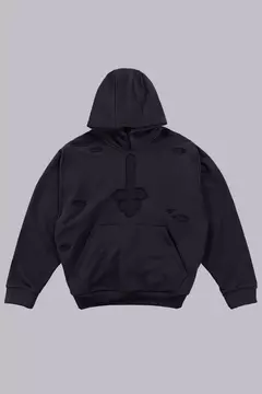 Hoodie Boxyfit AcrossTheRainbow Dark Night