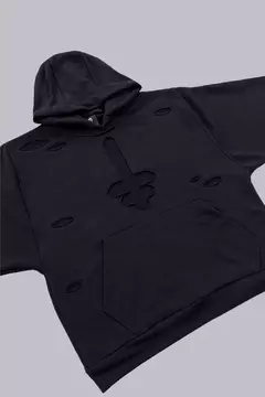 Hoodie Boxyfit AcrossTheRainbow Dark Night - comprar online