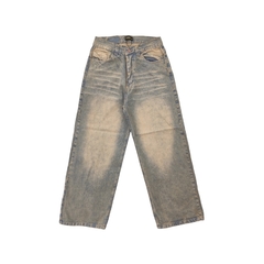 Jean Baggy Fit Clean BRZ Oxido Bigotes Celeste