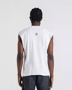 REMERA SIN MANGAS KABRAKUERVO TRITON BLANCA - comprar online