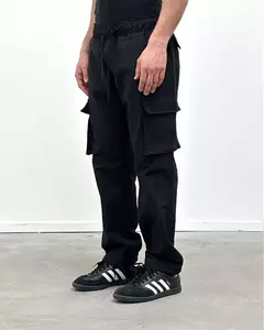 Cargo Pant Straight Cross Clothing Negro