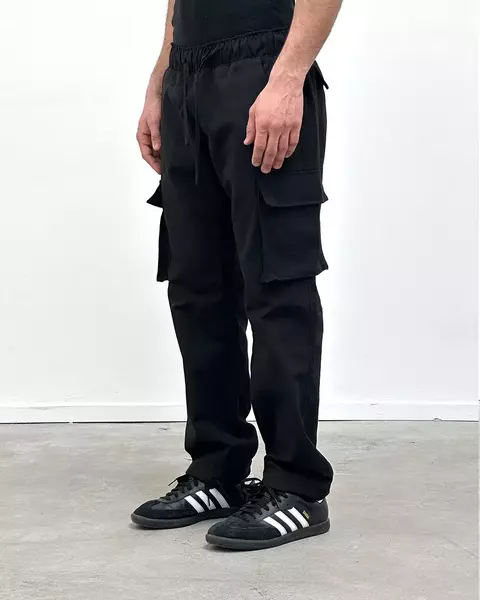 Cargo Pant Straight Cross Clothing Negro