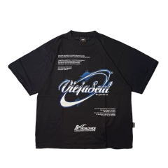 Remera Oversize ViejaScul Brand Oval
