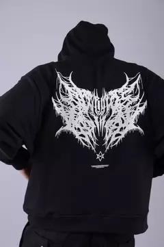 Zip Hoodie Boxyfit Over AcrossTheRainbow Corpse - comprar online