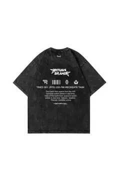 Remera Oversize Rituals Washed Star en internet