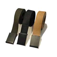 CINTO TACTICO REFORZADO HEBILLA NEGRA