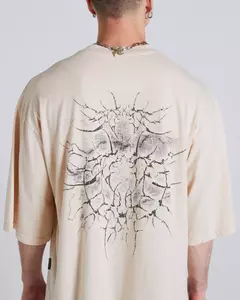 Remera Kabrakuervo PL4SM4 Beige - SamoaShop
