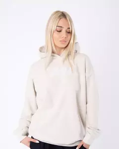 Buzo Hoodie Oversize Rustico ViejaScul Death Vscul Beige - tienda online