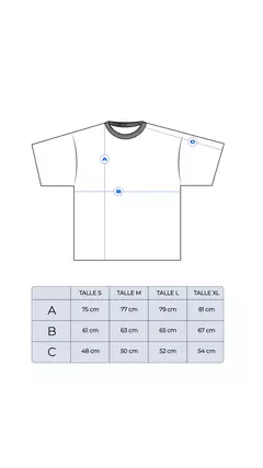 Remera Oversize MNTL Frecuencia en internet