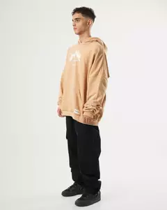 Maxi Hoodie Oversize Viejascul Escencia Bronce - SamoaShop