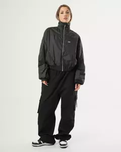 Rompevientos Boxyfit ViejaScul Circle Crew Full Negro en internet
