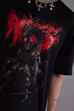 Remera Over AcrossTheRainbow Darkeather - SamoaShop