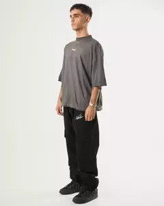 Remera Boxyfit Viejascul Shady Logo Washed Maltinto