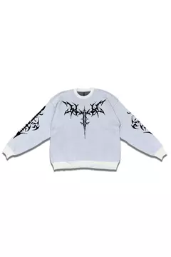 Sweater Oversize Cruz Crema - SamoaShop