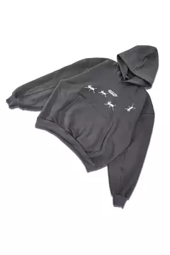 Hoodie Boxyfit Candy Gris - SamoaShop