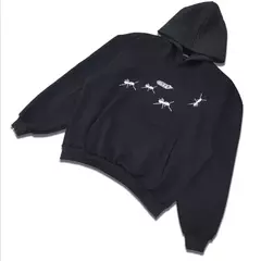 Hoodie Boxyfit Candy Negro en internet