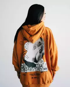 Maxi Hoodie Oversize Viejascul Saint Passion - tienda online