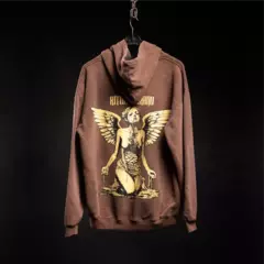 Hoodie Rituals Oversize Washed Angel Mock Me en internet