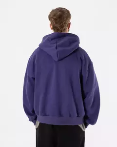 Hoodie Boxyfit Frizado Viejascul Extended Star Violeta - SamoaShop