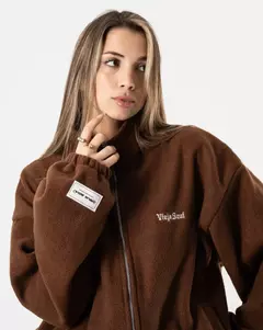 Campera Polar Viejascul Marron en internet