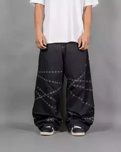 Jean Super Baggy HK con Bordado Puas - comprar online