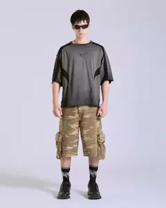 Remera Kabrakuervo Combinada Grid Unit 000