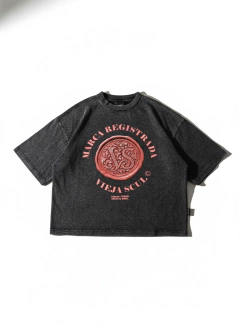 Remera Boxyfit Viejascul Washed Sello VS - comprar online