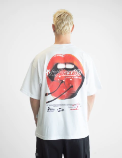 Remera Oversize Viejascul Lost And Delirious Blanca - comprar online