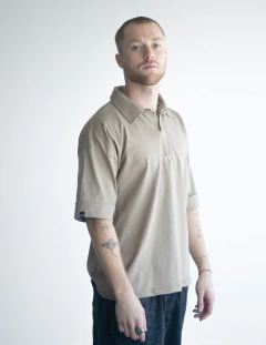 Chomba Polo ViejaScul Circle Gris Asfalto - tienda online