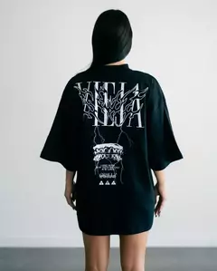 Remera Oversize Moon Grillz Viejascul Cuello Alto en internet