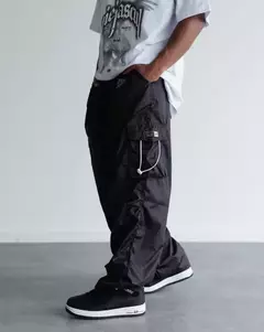 Pantalon Cargo Baggy Dark Basic de Microfibra Extinction - SamoaShop
