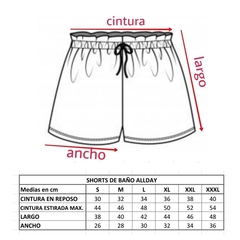 Short de Baño AllDay Palms Negro - comprar online