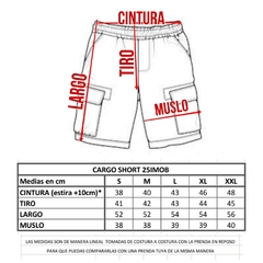 Bermuda Cargo Ancha 25imob Verde en internet