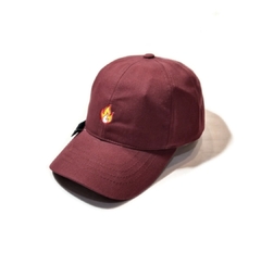 Gorra Polo Regulable Fire Bordo