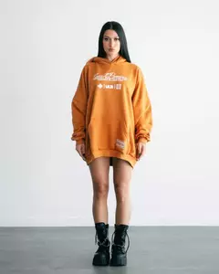 Maxi Hoodie Oversize Viejascul Saint Passion Calabaza - SamoaShop