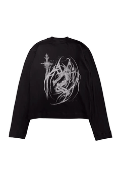 Camiseta Slim AcrossTheRainbow White Dragon - comprar online