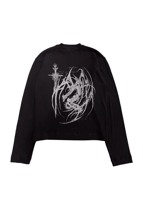 Camiseta Slim AcrossTheRainbow White Dragon - comprar online