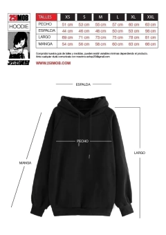 Buzo Hoodie 25imob No Name en internet