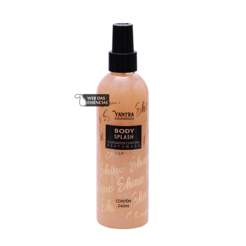 Body Splash Shine - iluminador corporal - Yantra Cosmeticos - 200ml